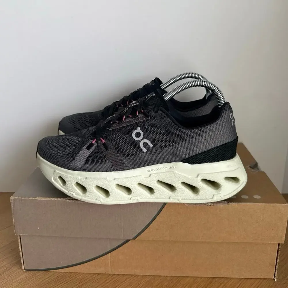 On Cloud Cloudeclipse Rock/Lima Women Running Sneakers- SZ 8